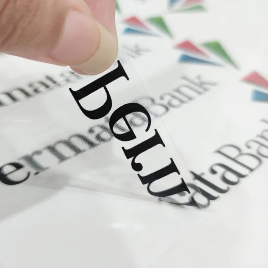 Stiker Vinyl A3+ Transparan