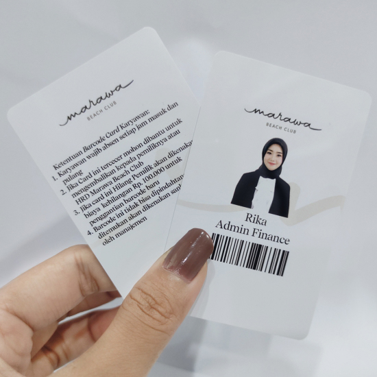 Cetak ID Card White (UV)