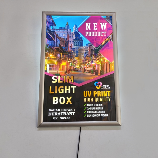 Slim Light Box Tops Print