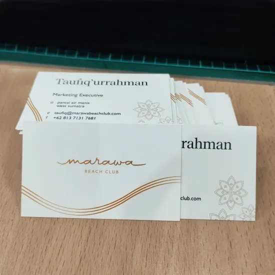 Kartu Nama Art Paper 260gr