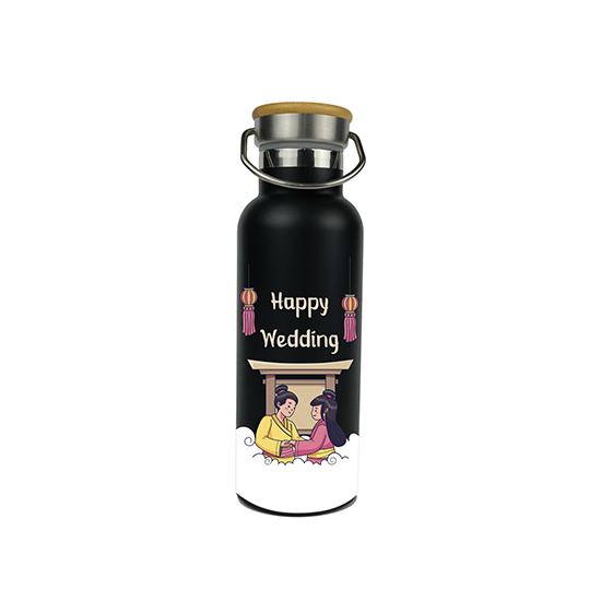 Termos Tutup Bambu 500ml Print UV 10x2,5