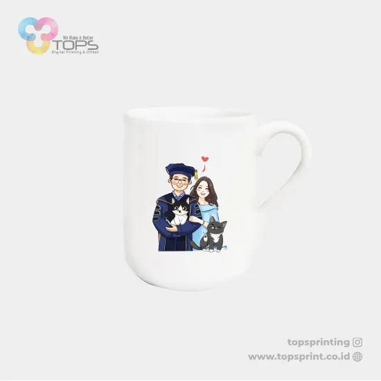 Mug Tipe B2 + Sablon