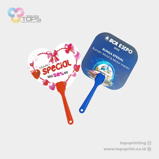 Kipas Promosi Art Paper 260gr