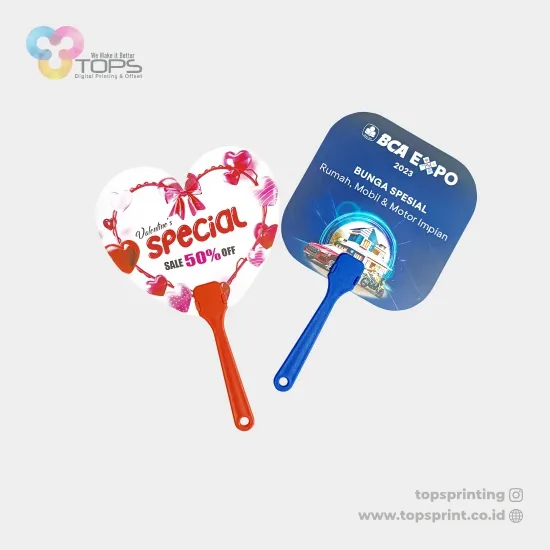 Kipas Promosi Art Paper 260gr
