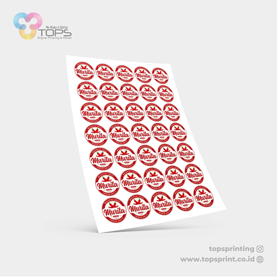 Stiker Kromo Glossy A3+