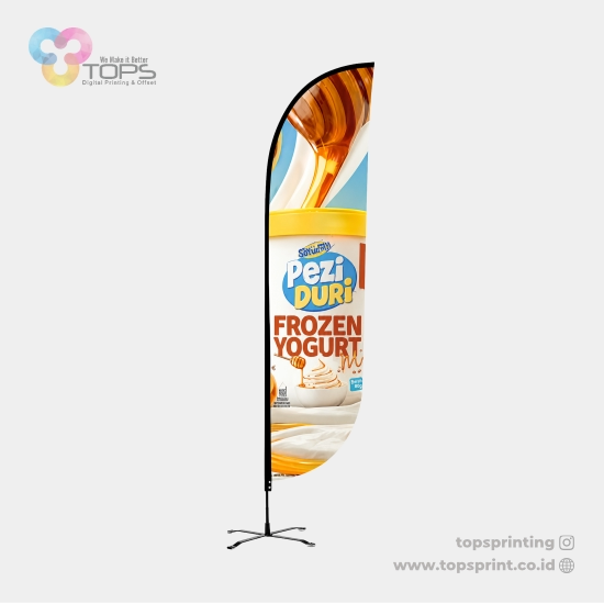 Flying Banner Round 3,5m Banner Cloth